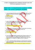 {NGN }Ati rn comprehensive predictor retake 2023 150 correct questions answers