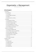 Samenvatting Handboek Organisatie en Management. Een praktijkgerichte benadering -  Management en Organisatie HBO