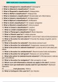 QMA medication classifications/actions 1. What is nitroglycerin's classification?: Antianginal 2. What is Aldacton's classification?: Diuretic 3. What is Risperdal's classification?: Antipsychotic 4. What is Abilify's classification?: Antipsyc