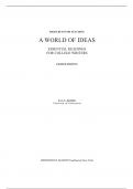 Unlock the Secrets to Success with [A World of Ideas,Jacobus,8e] Solutions Manual: Your Key to Academic Excellence