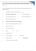 FPFF EXIT EXAM QUESTIONS AND ANSWERS 1.0 - Moin Mariner