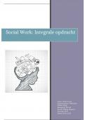 HvA Leerjaar 1 Semester 1 Integrale Opdracht Social Work Profiel Jeugd (Eindcijfer 8,3)