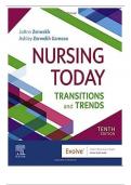 Nursing Today Transition and Trends 10th Edition Test Bank (2023 Updated, All Chapters)