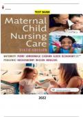 Perry's Maternal Child Nursing Care, 6Ed.by Shannon E. Perry, Marilyn J. Hockenberry, Deitra Leonard Lowdermilk, David Wilson, Kathryn Rhodes Alden and Mary Catherine Cashion-| TEST BANK | COMPLETE & ELABORATED