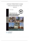An Instructor’s Solutions Manual to Accompany  Principles of Geotechnical Engineering, 7th Edition  Braja M. Das