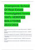 Exam (elaborations) Promulgated contract forms  