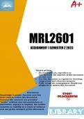 MRL2601 Assignment 1 Semester 2 2023