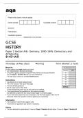 Aqa GCSE History 8145/1A/B Question Paper May2023 Official.