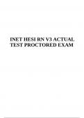 INET HESI RN V3 ACTUAL TEST | LATEST QUESTIONS WITH ANSWERS