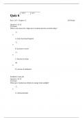 American Public University / BIOL 180 Quiz 6 Questions and Answers. Latest update. Graded A+