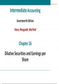 Intermediate Accounting chapter 16 Dilutive Securities & Earnings Per Share Slides