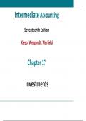 Intermediate Accounting chapter 17 Investments Slides