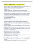 EDF 3020 Module 4 Study Guide (All Correct)