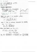 Calculus Chp 8 - Further Applications of Integration