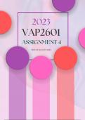 vap2601 semester 2 assignment 4