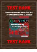 UNDERSTANDING PATHOPHYSIOLOGY 1ST CANADIAN EDITION EL-HUSSEIN – TEST BANK.