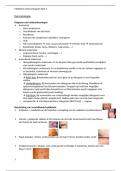 Samenvatting - Medische wetenschappen - Dermatologie