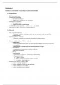 Samenvatting -  Methoden In Het Biomedisch Onderzoek 1: hoofdstuk 2, 3, 9 & 10