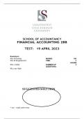 April_2023_Test_solution_FINANCIAL ACCOUNTING 288