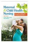 Nursing care of childbearing and childrearing families 