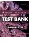 TEST BANK for An Introduction to Brain and Behavior 6th Edition by Bryan Kolb, Ian Whishaw and Campbell Teskey. (Chapters 1-16)