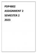 PDP4802 ASSIGNMENT 4 2023