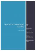 Examen - Module opdracht   - Talentontwikkeling en HRD -  Cijfer 9