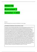 hrm3706 assignment 3 semester 2 solutions