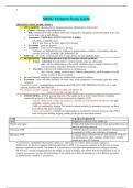 NR602 Midterm Exam & NR602 Midterm Exam Study Guide, (Latest update, 2023-2024): Chamberlain College of Nursing