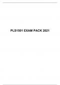 PLS 1501 EXAM PACK 2021, University of South Africa (Unisa)