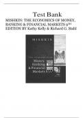 Test Bank MISHKIN: THE ECONOMICS OF MONEY, BANKING & FINANCIAL MARKETS 9TH EDITION BY Kathy Kelly & Richard G. Stahl