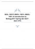 BIOL-1001P-8BIOL-1001L-8BIOL-1001-8-Introduction to Biology2017 Spring Qtr 0227- 0521-PT5.