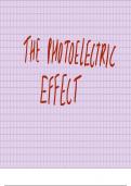 The Photoelectric effect (Module 5)