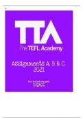 TEFL Academy Assignments A,B & C 2021 Study Guide