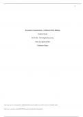 ECO/535: The Digital Economy - Economic Concentration Evaluation 