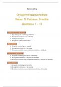 Ontwikkelingspsychologie: samenvatting ‘Ontwikkelingspsychologie’ van Robert S. Feldman, hoofdstukken 1-13