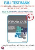 Test Bank For Primary Care Interprofessional Collaborative Practice 6th Edition By Buttaro 9780323570152 Chapter 1-228 Complete Questions And Answers A+