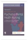 Test Bank For Varcarolis’ Essentials of Psychiatric Mental Health Nursing 5th Edition By Chyllia D Fosbre / ALL Chapters 1-28 /Complete Questions and Answers A+ / 9780323810302 / 2023-2024