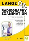 Lange Q&A Radiography Examination, Ninth Edition (Lange Q&A Series (formerly Appleton and Lange's Review Series)