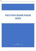 FAC3704 EXAM PACK 2023