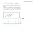 Organic Chemistry 1 Completed Lab Worksheets