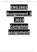 ENG2601 ASSIGNMENT 3 2023