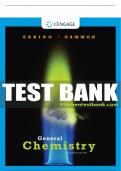 Test Bank For General Chemistry - 11th - 2017 All Chapters - 9781305580343