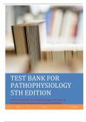 Test bank for Pathophysiology 5th Edition by Copstead,Banasik and Patri.pdf