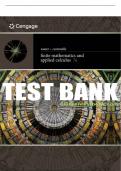 Test Bank For Finite Mathematics and Applied Calculus - 7th - 2018 All Chapters - 9781337274203