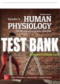 Test Bank For Vander's Human Physiology, 16th Edition All Chapters - 9781264125739