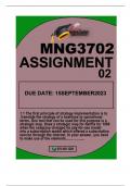 MNG3702ASSIGNMENT2 DUE 15 SEPTEMBER 2023