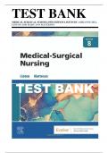 Test Bank for Medical-Surgical Nursing 8th Edition Linton