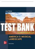 Test Bank For America's Musical Landscape, 9th Edition All Chapters - 9781264296088