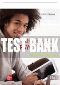 Test Bank For Understanding Psychology, 15th Edition All Chapters - 9781260829464